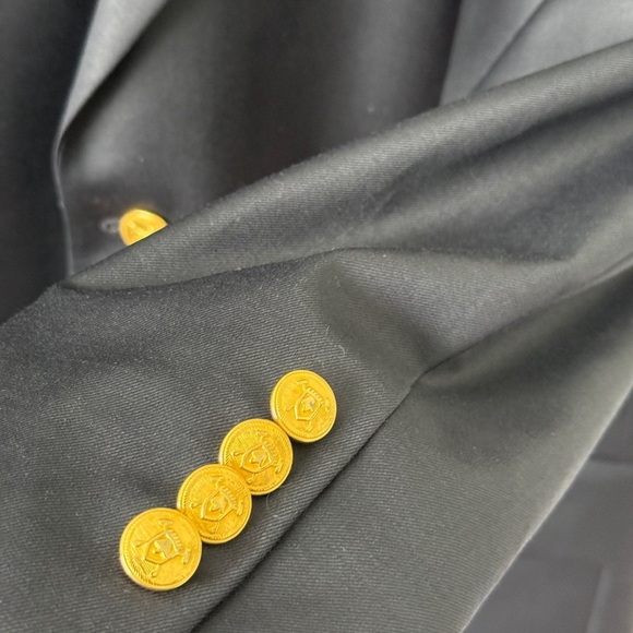 Ralph Lauren Gold and Blue Sport Coat - Picture 4 of 13